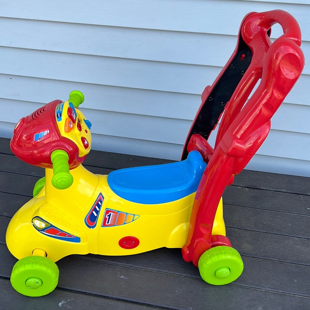 VEUC vtech sounds sit to race smart wheels ride on and push car toy - Picture 5 of 10